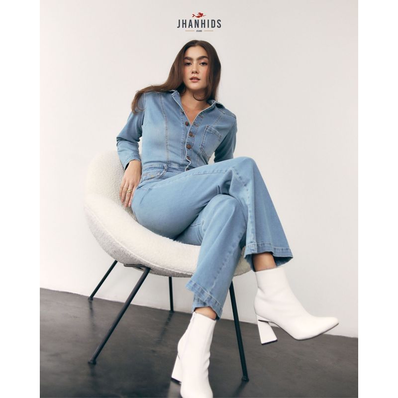 JHAN HIDS - Enterizo Denim Giorgia