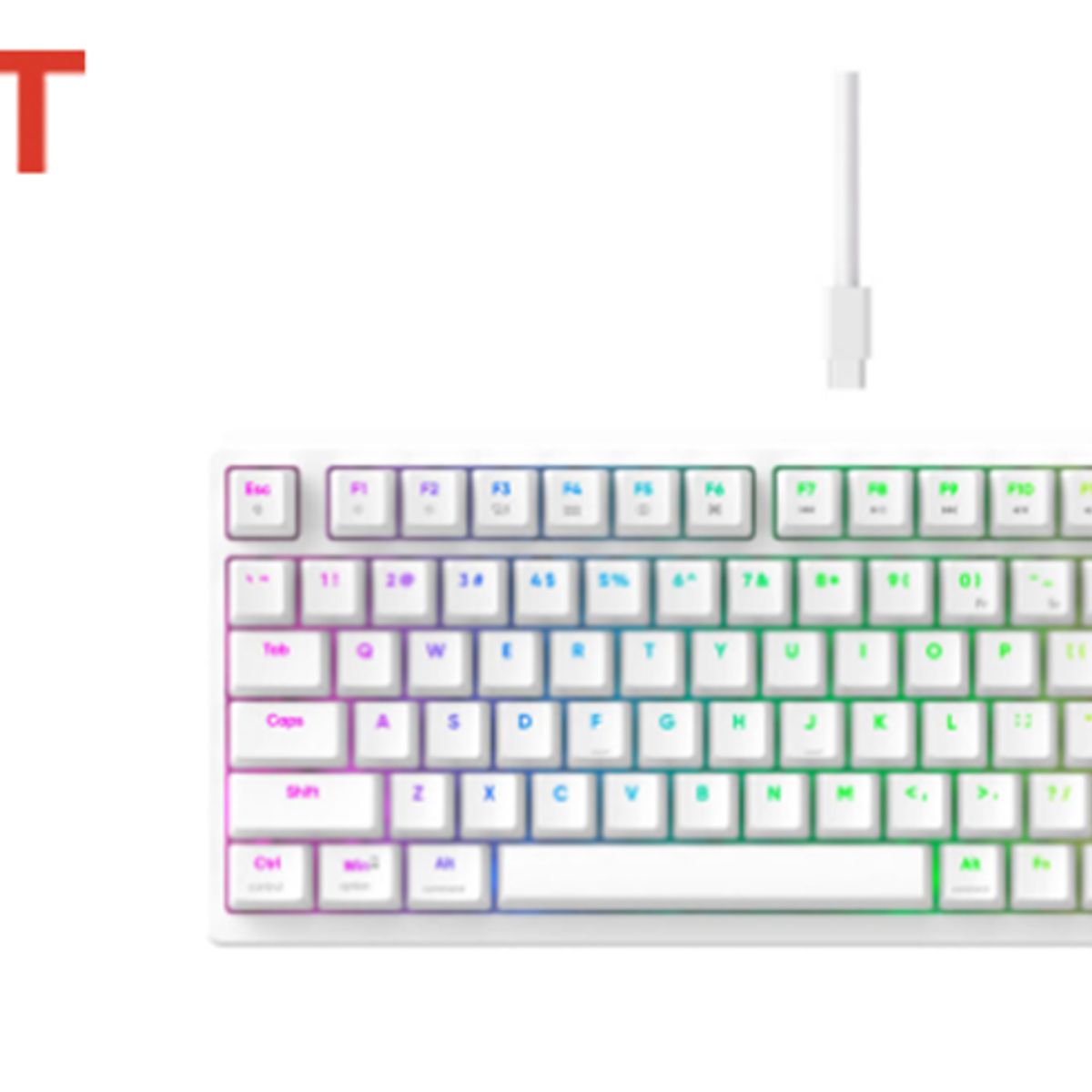 HAVIT - Teclado Gamer  GAMENOTE KB885L-SP LED RGB USB HAVIT