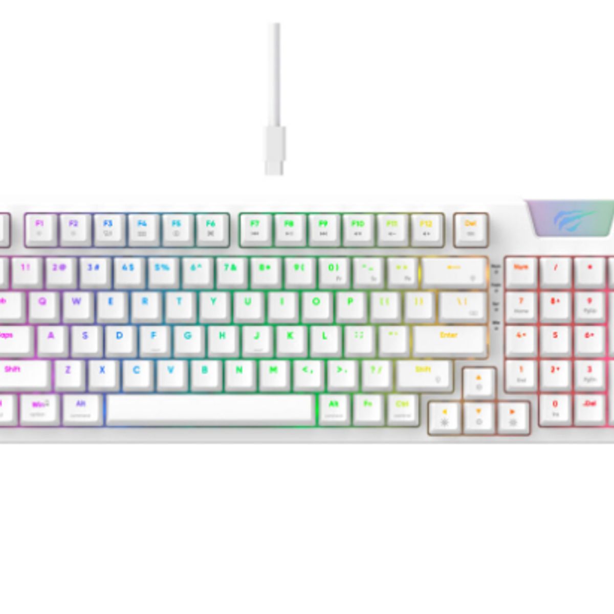 HAVIT - Teclado Gamer  GAMENOTE KB885L-SP LED RGB USB HAVIT