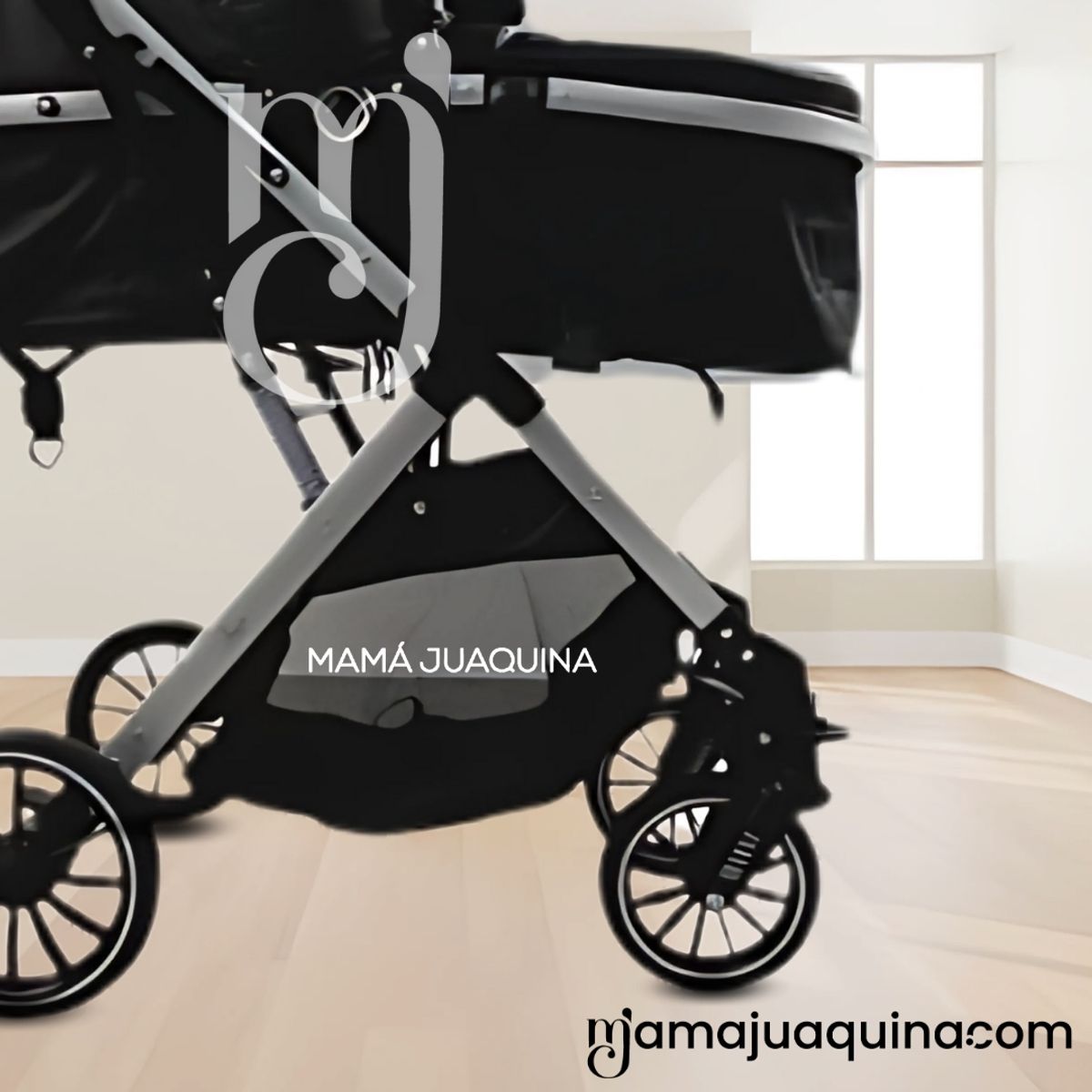 EBABY - Coche Moisés Travel System de Lujo «IBIZA» Edición Limitada Black
