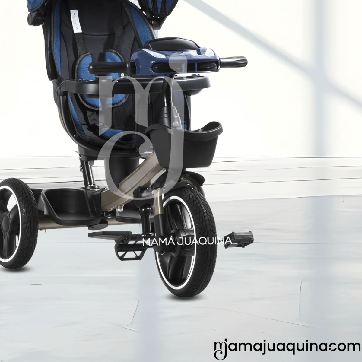 EBABY - Triciclo Guiador Reclinable «VENICE» Edición Limitada Blue