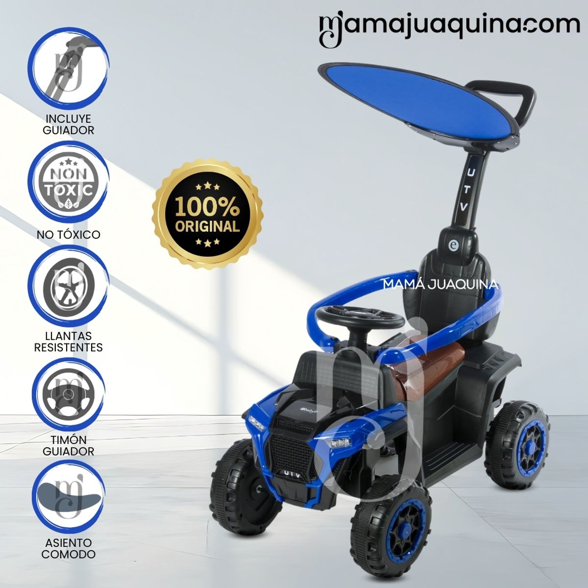 BABY - Correpasillo Guiador Jeep «EBUGGIE» Edición Limitada Blue