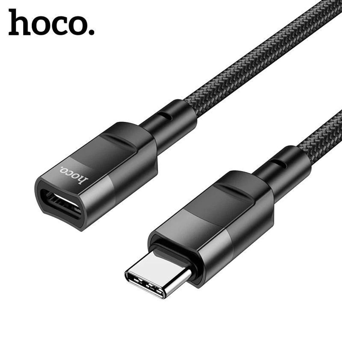 HOCO - Cable Tipo C a C Hembra - Extension 120Cm Hasta 3A - Hoco