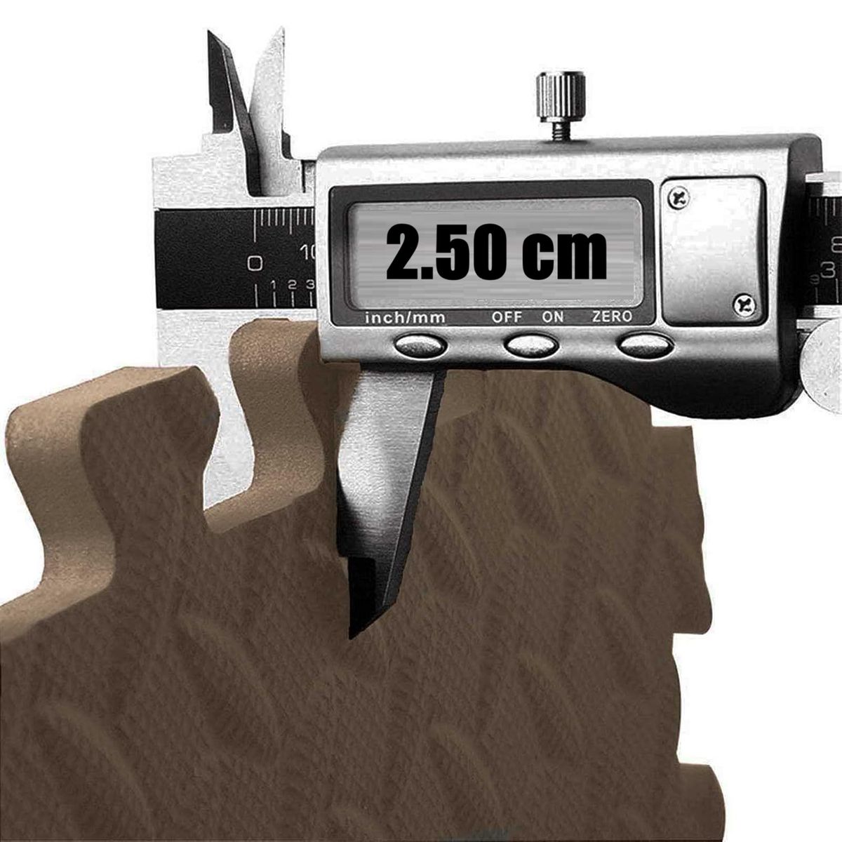 GENERICO - Piso de Goma EVA  CAFE de 60 cm x 60 cm x 2.50 cm - 02 unid.