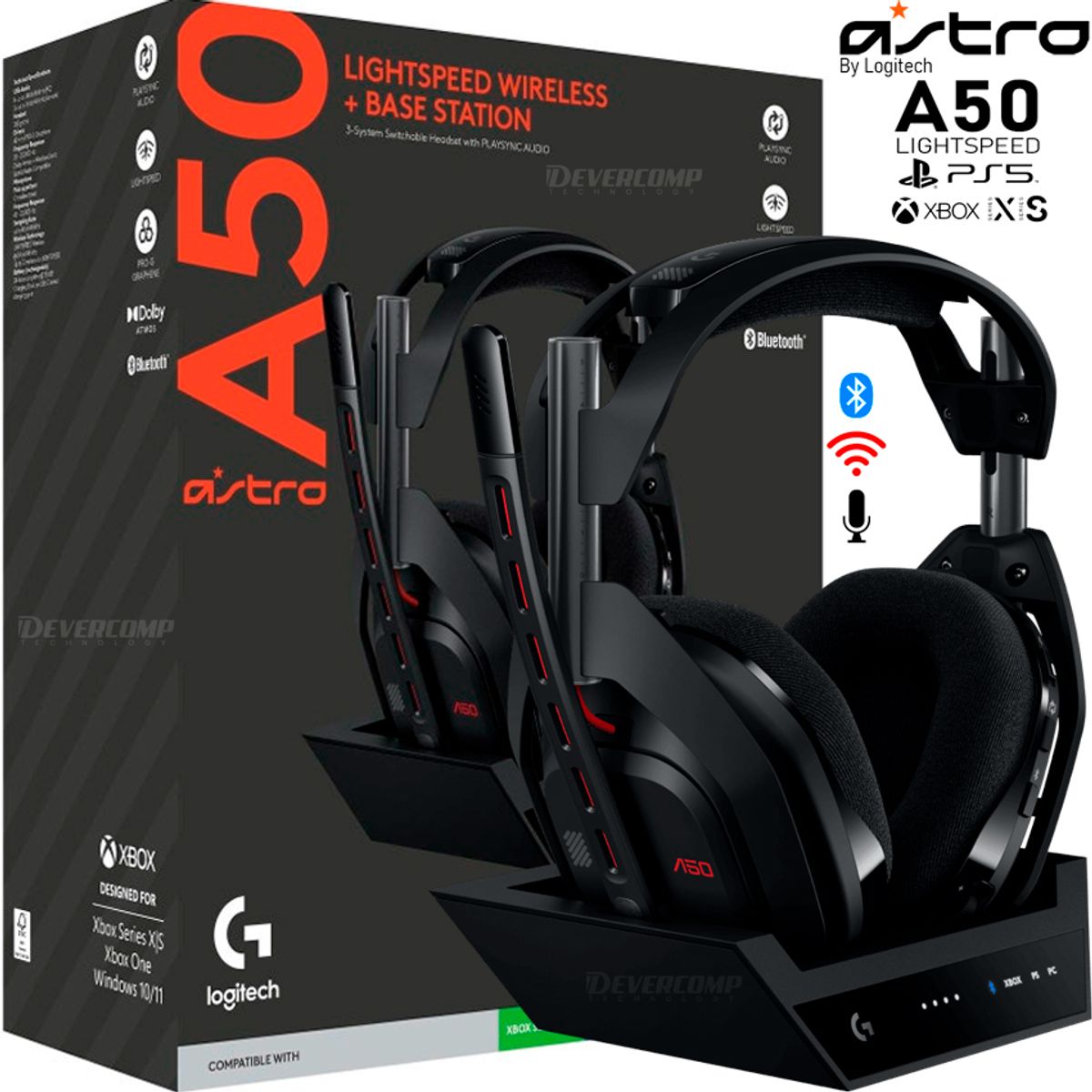 LOGITECH - Audífono Astro A50 Gen 5 Wireless Headset + Base Station