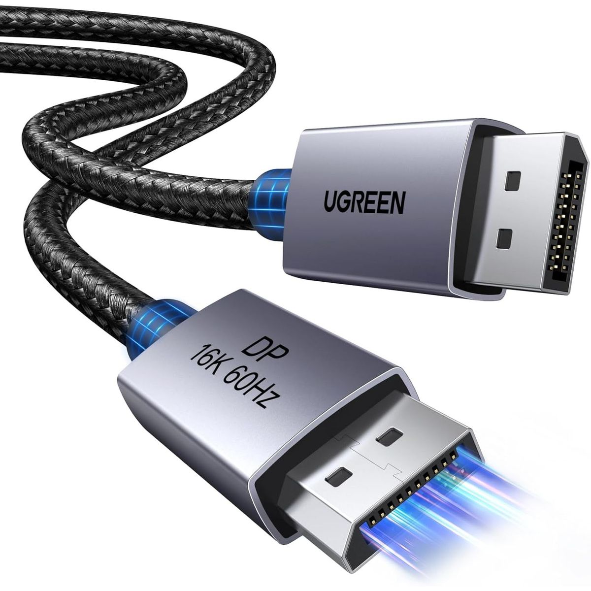 UGREEN - Cable DisplayPort 2.1 16K@60Hz 2mts 8K@240Hz Ugreen DP131 - 55568