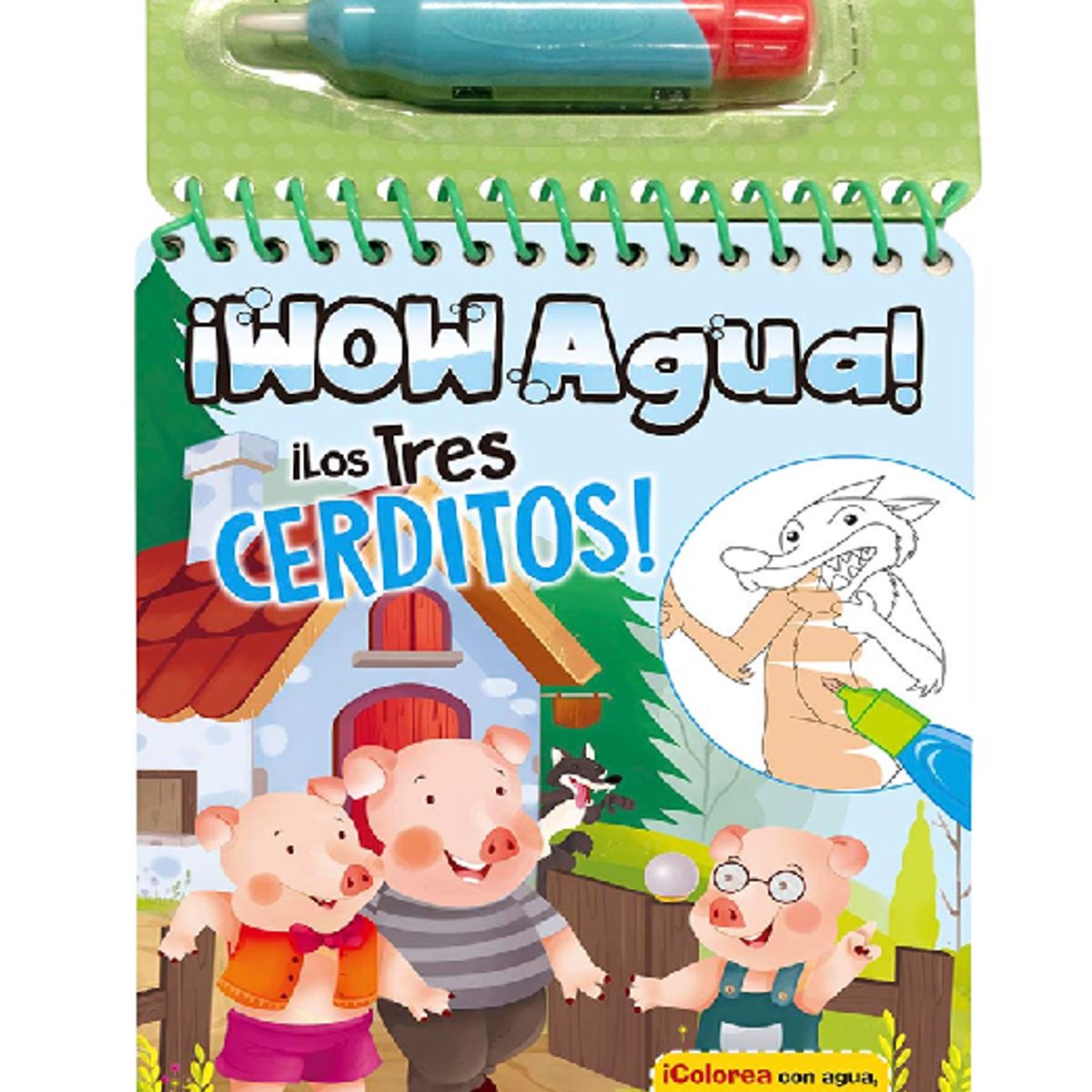 GENERICO - ¡Wow Agua Tres Cerditos