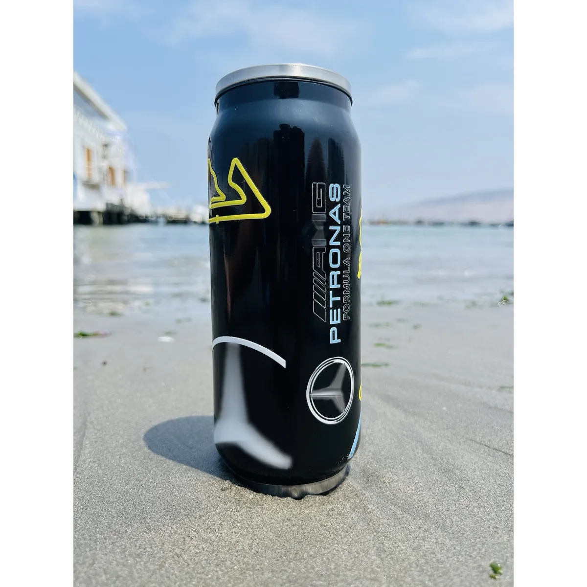 GENERICO - Tomatodo Mercedes Hamilton Benz Termo Formula 1 AMG Lata 500ml