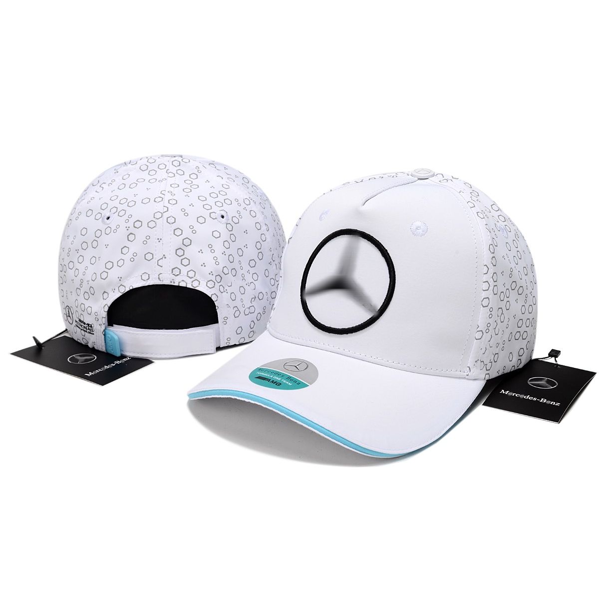 GENERICO - Gorra Mercedes Benz Original Petronas F1 AMG Blanco
