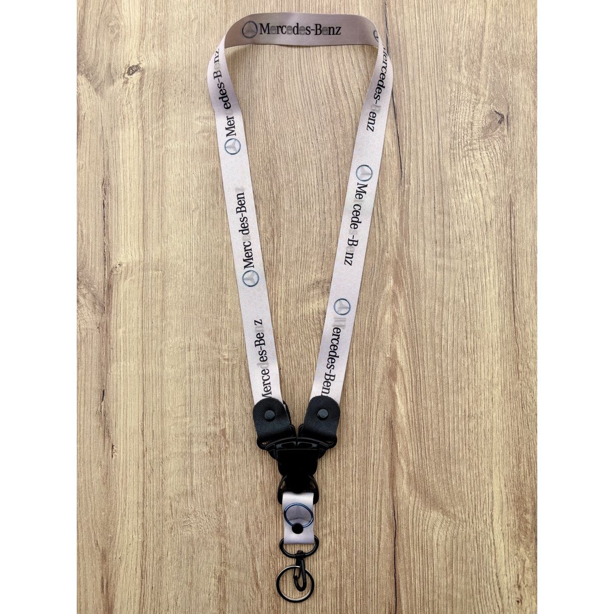 GENERICO - Lanyard Mercedes Benz Colgador Llaves Cinta Carro Llavero Pita
