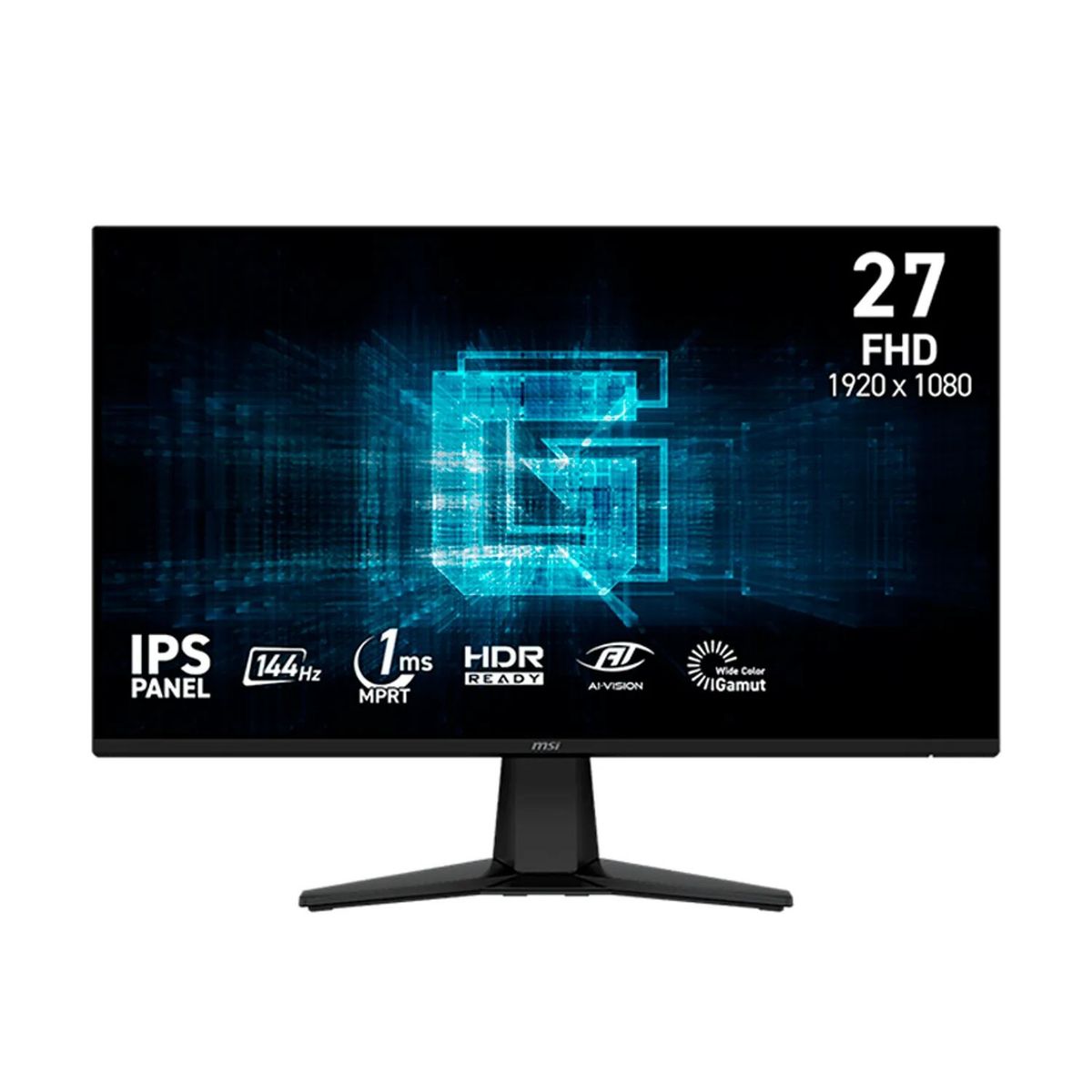 MSI - Monitor de 27 MSI G275L E14 FullHD frecuencia 144Hz respuesta 1miliseg