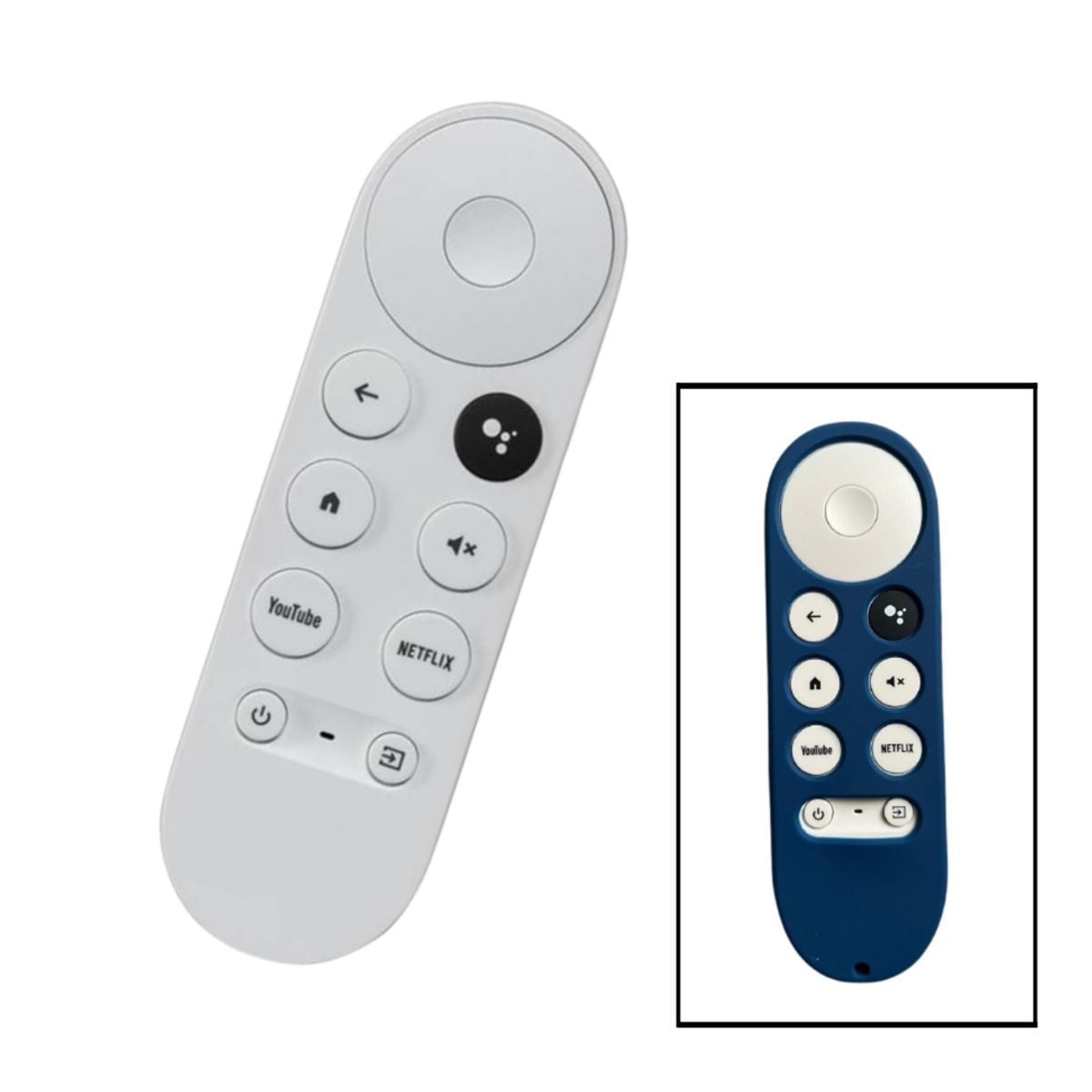 GENERICO - Control chromecast + funda azul + pilas