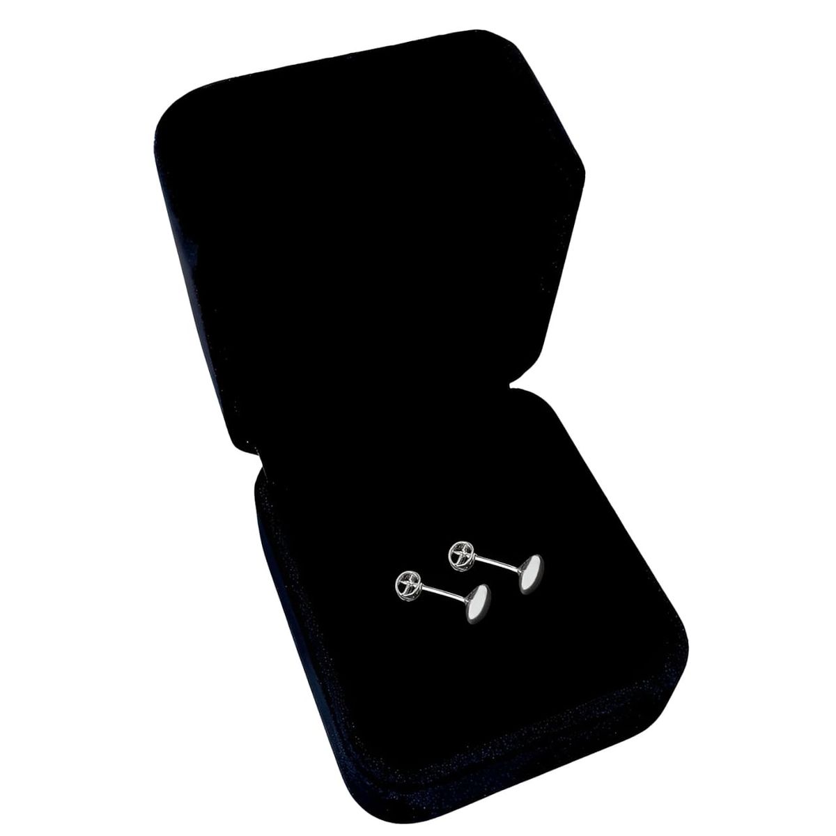 GENERICO - Set Pack Aretes Lenteja Regalo Mamá Novia Plata 950