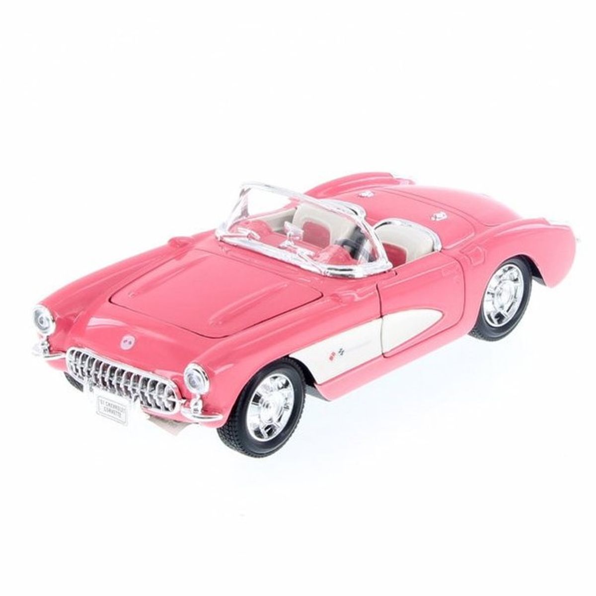 WELLY - AUTO COLECCION Chevrolet Corvette 1957 Barbie Escala 1/24