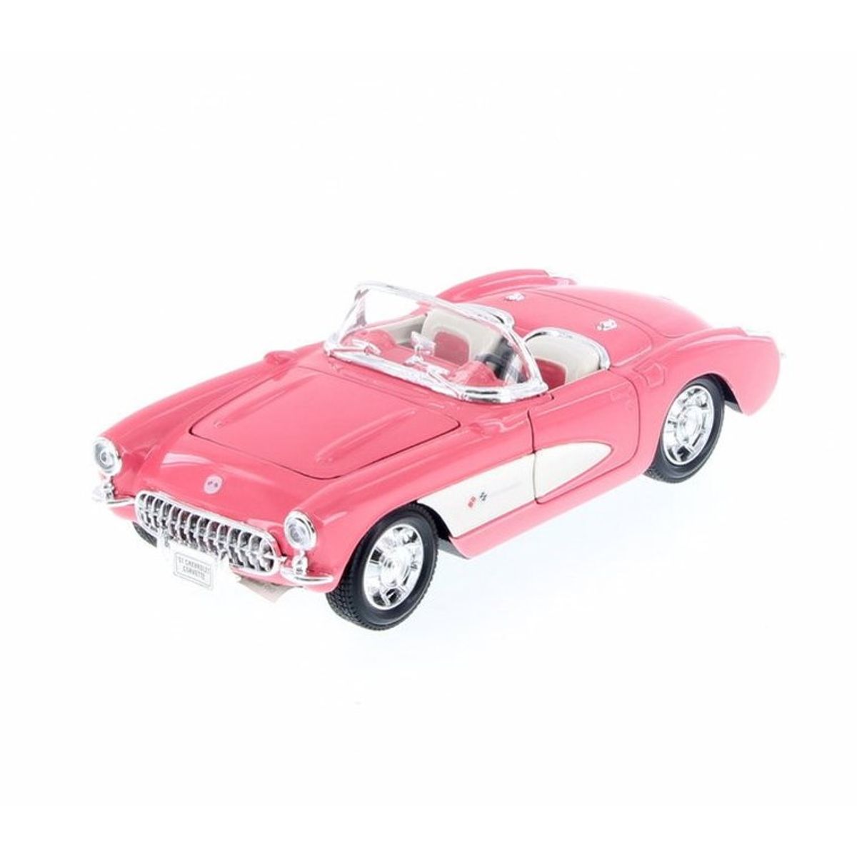WELLY - AUTO COLECCION Chevrolet Corvette 1957 Barbie Escala 1/24