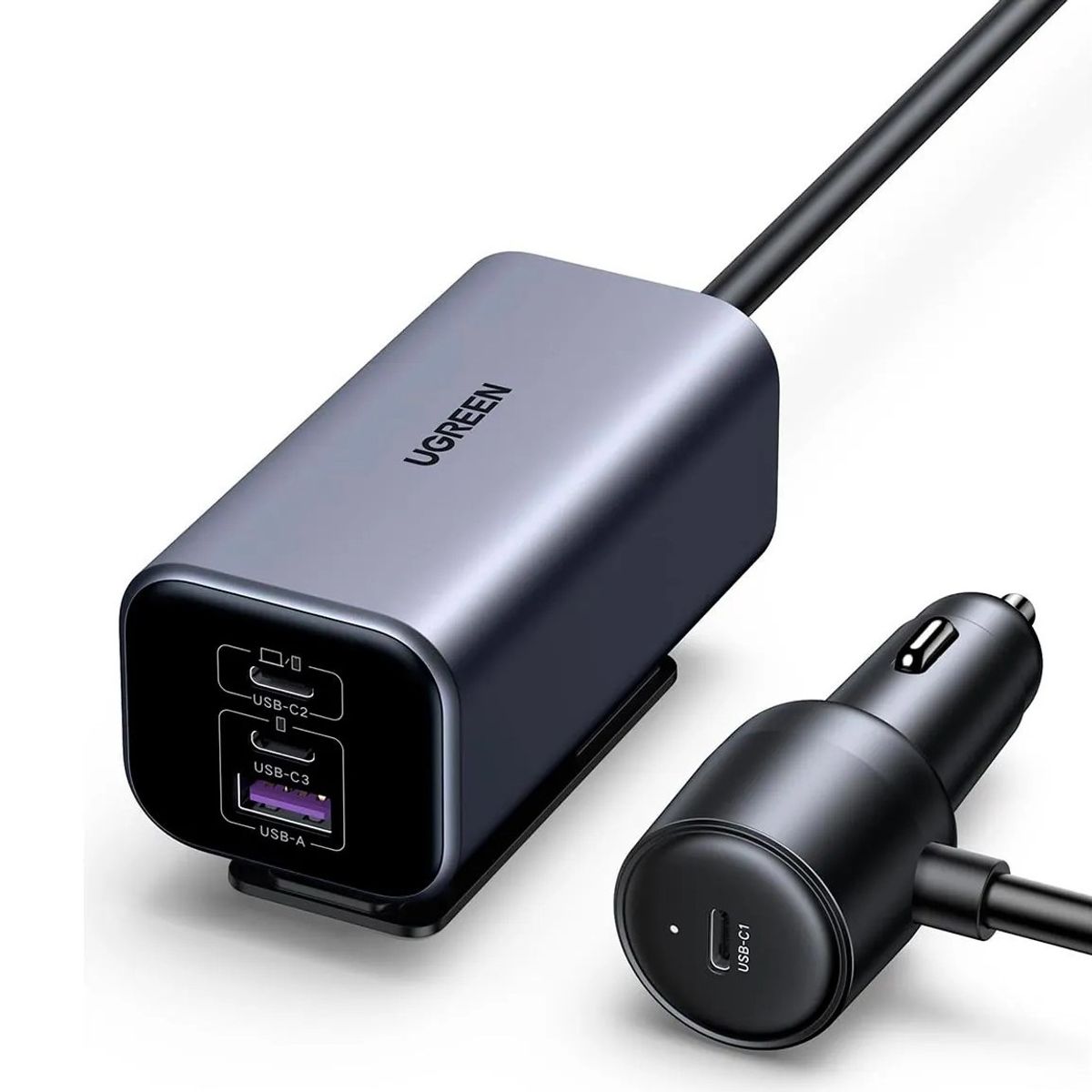 UGREEN - Ugreen Cargador para Auto 150W PD 3.1 140 W 3x USB-C EC706 - 35571