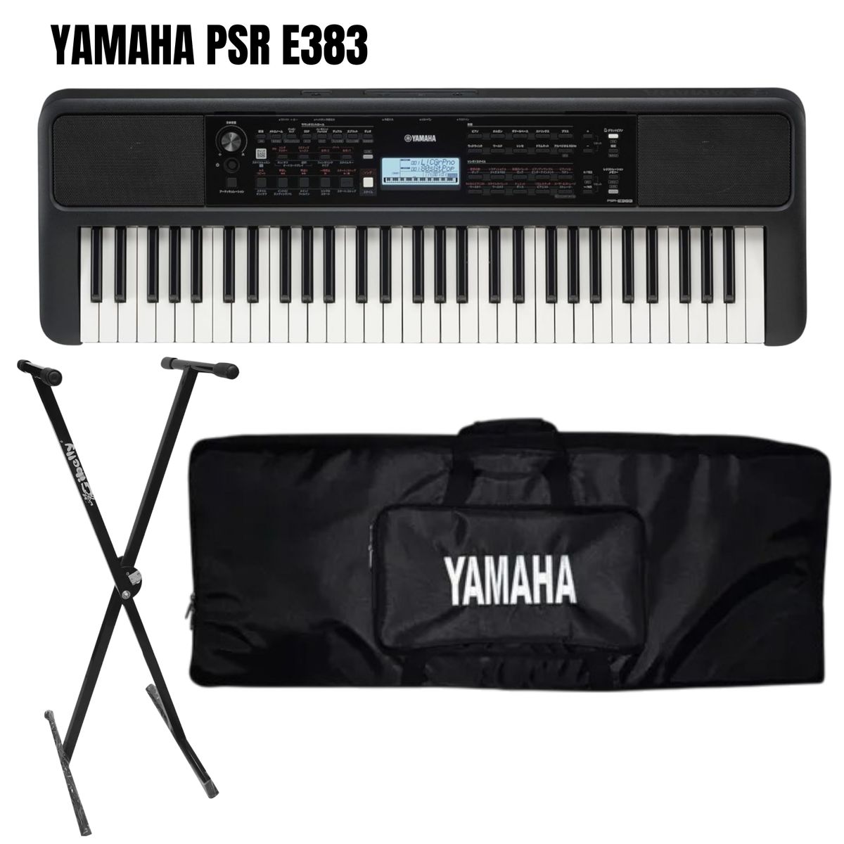 YAMAHA - PACK YAMAHA PSR E383