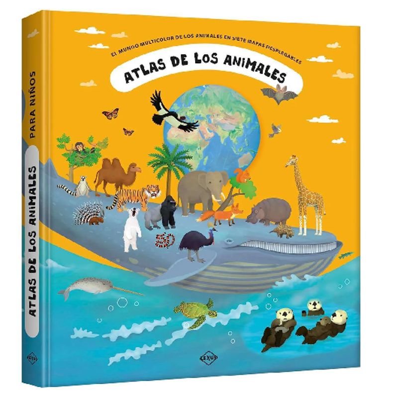 GENERICO - Libro Infantil Atlas de los animales