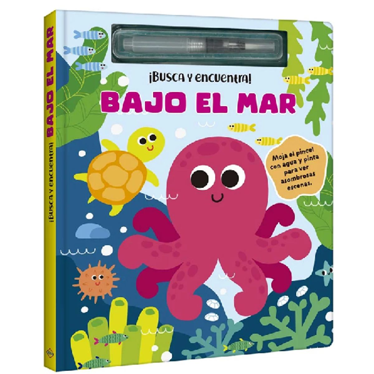 GENERICO - PINTANDO CON AGUA Busca y Encuentra Bajo el Mar