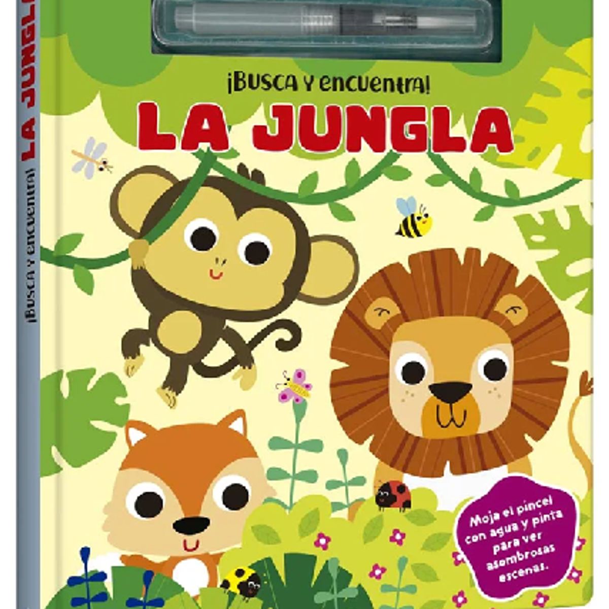 GENERICO - PINTANDO CON AGUA Busca y Encuentra en la Jungla