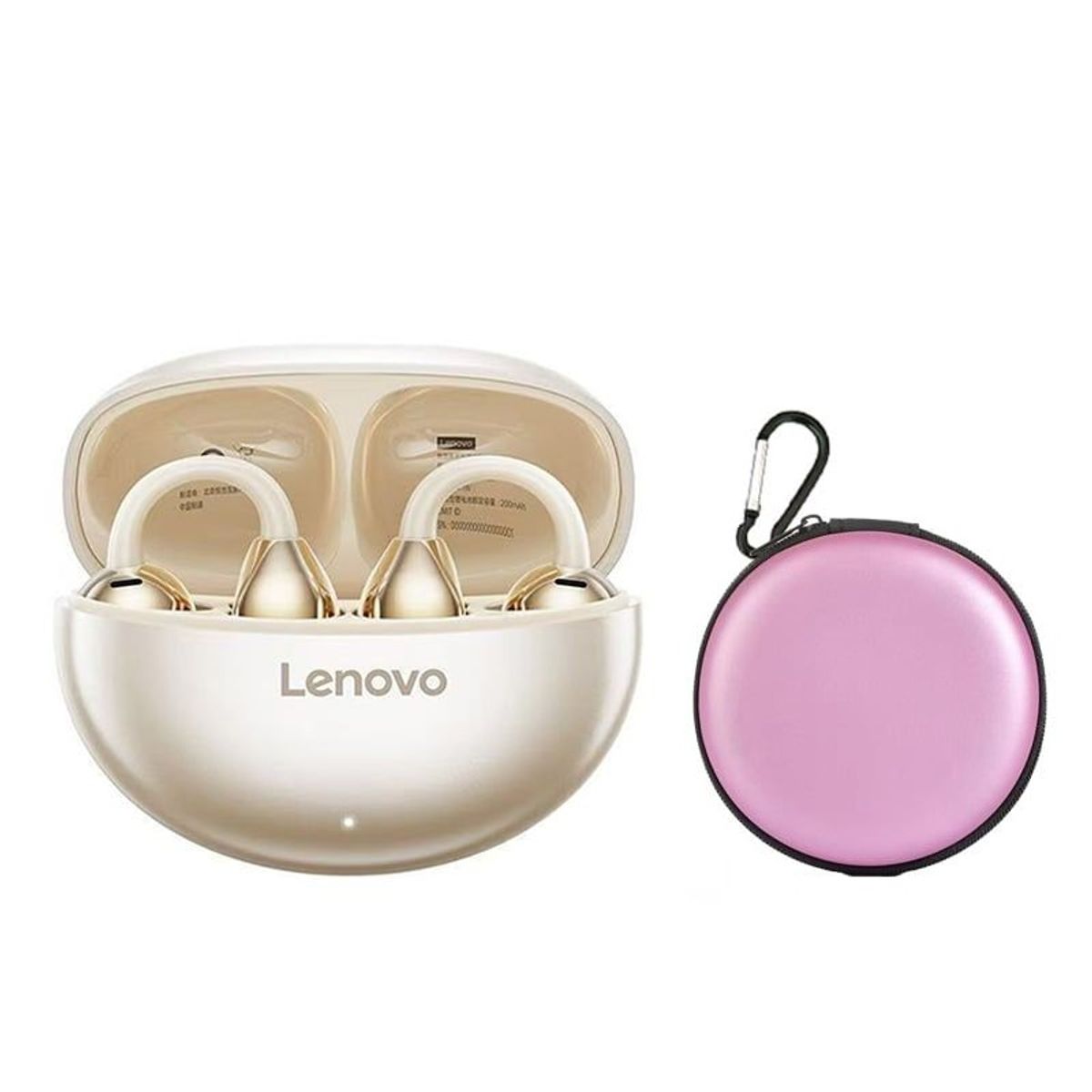 LENOVO - Audífonos Lenovo TA140  Tws Auriculares Bluetooth 5.4-Blanco Y Estuche