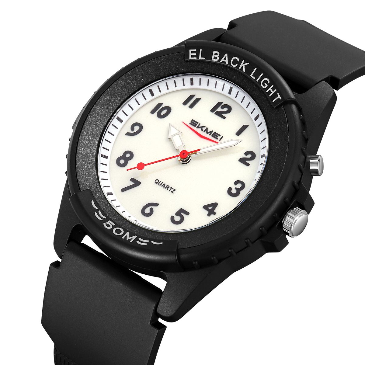 SKMEI - Reloj Skmei 2433 Deportivo Correa Silicona Números Fácil de leer