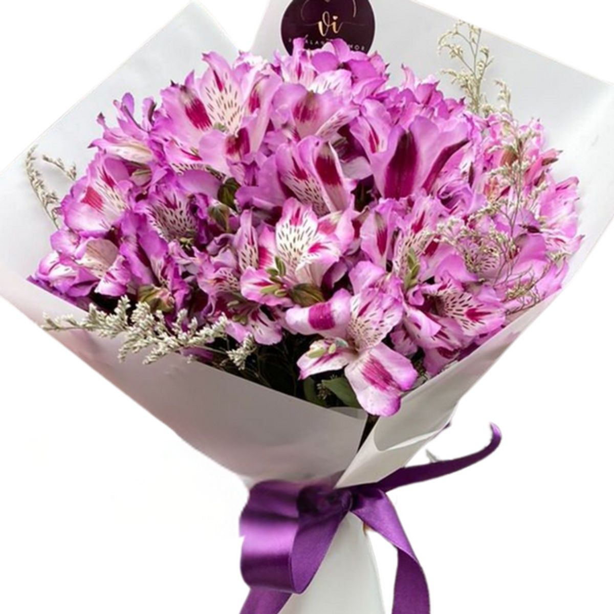 Ramo Melia- Astromelia Morada -  Ramo de Flores, marca VI REGALANDO AMOR - Foto 2