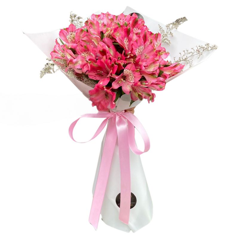 GENERICO - Ramo Melia - Ramo de astromelias rosadas- Ramo de Flores