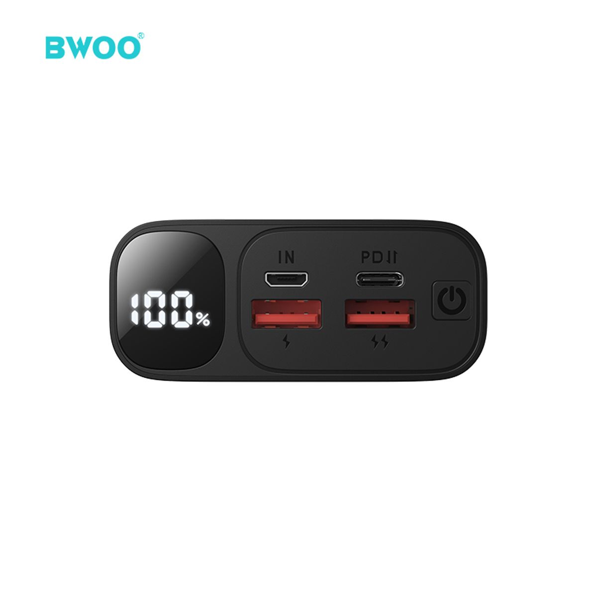 GENERICO - CARGADOR PORTATIL CON PANTALLA DIGITAL 20000MAH 225W BO-P44 BWOO