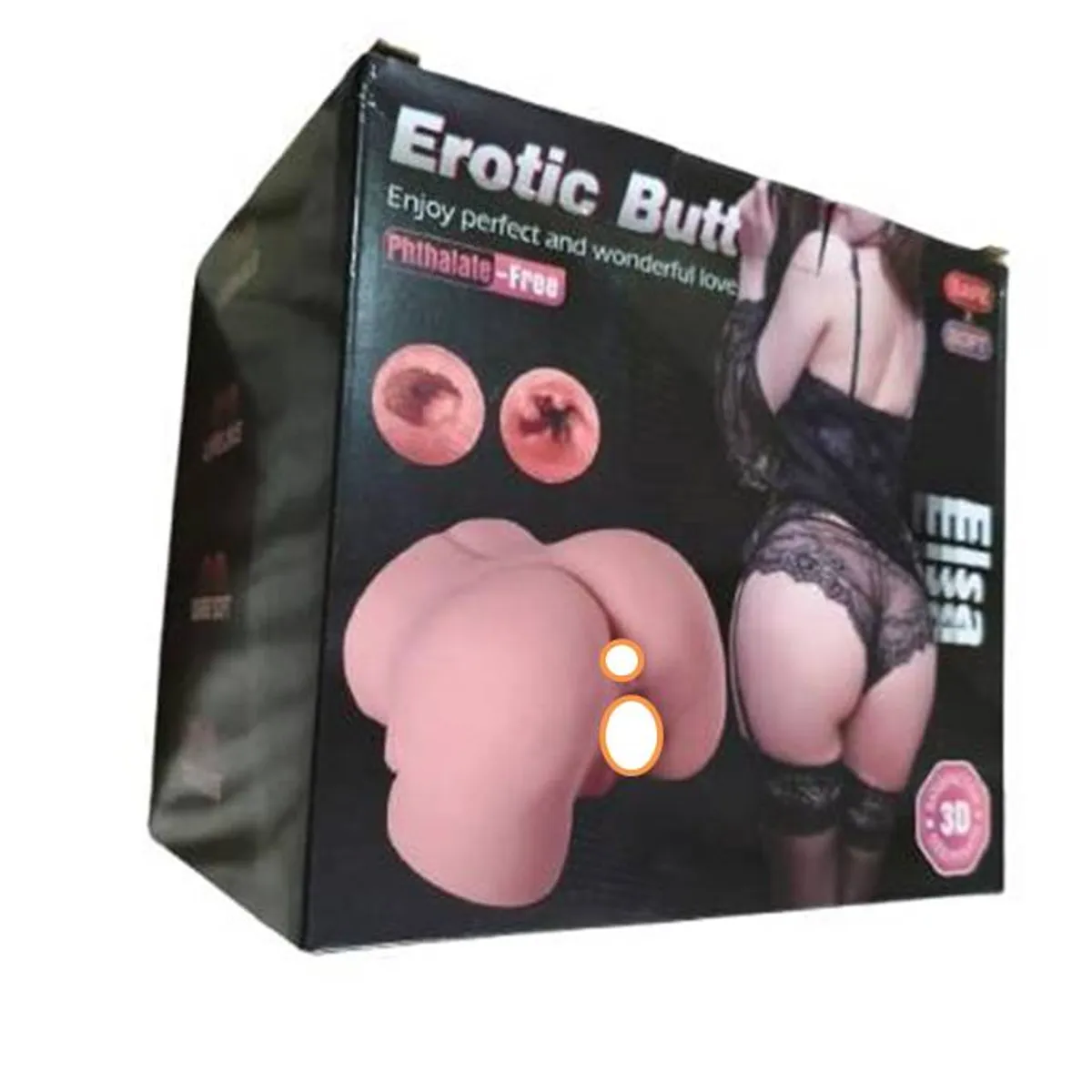 GENERICO - Masturbador Masculino Trasero Muñeca Silicona  2.4 Kg