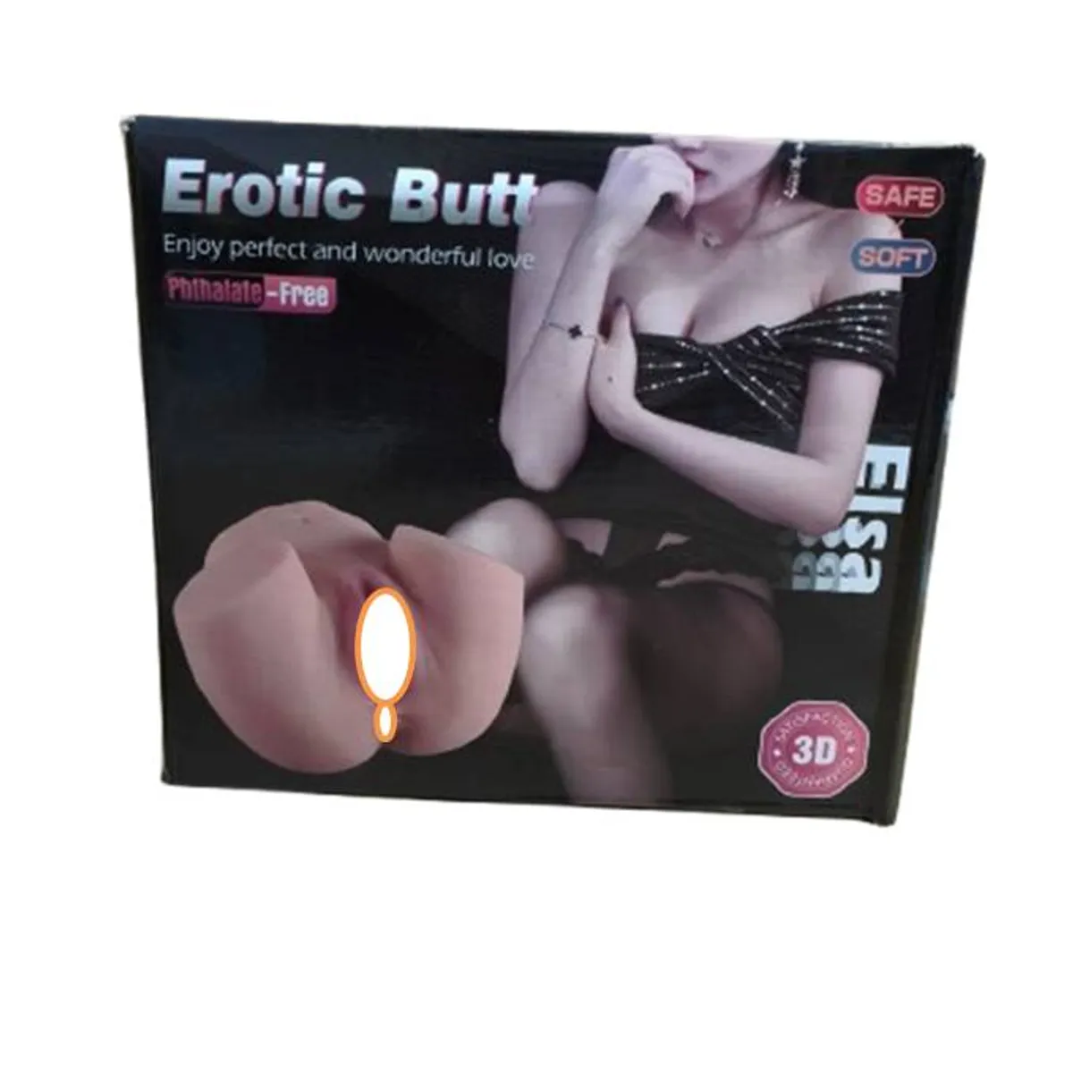 GENERICO - Masturbador Masculino Trasero Muñeca Silicona  2.4 Kg