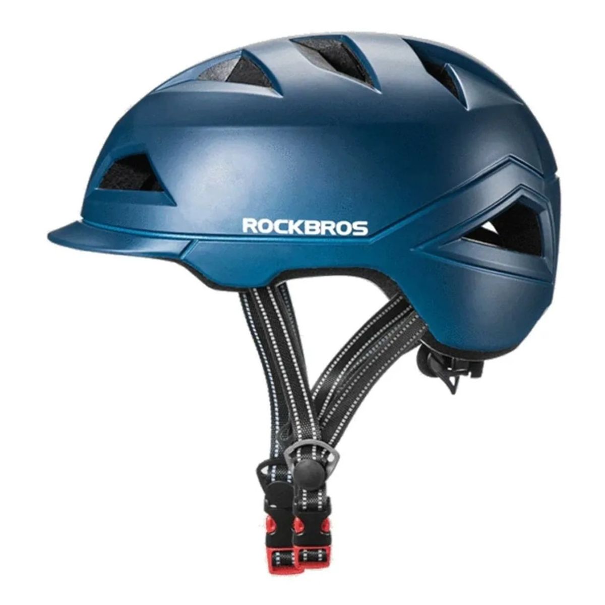ROCKBROS - Casco bicicleta Urbano Certificado ligero Rockbros TS-56 Azul