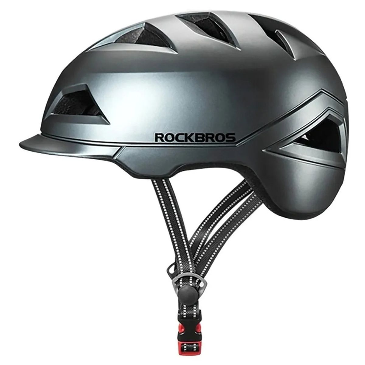 ROCKBROS - Casco bicicleta Urbano Certificado ligero Rockbros TS-56 Titanium