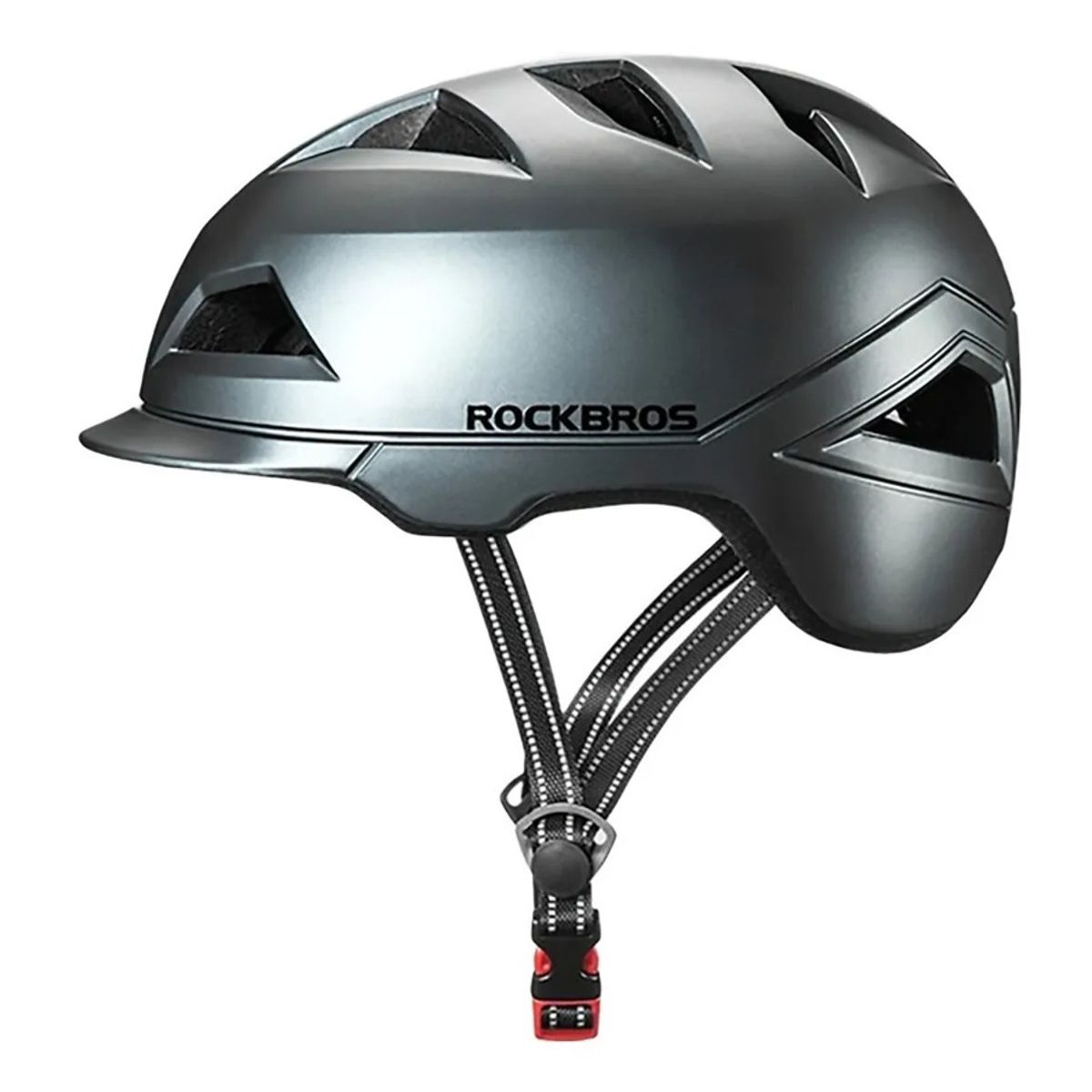 ROCKBROS - Casco bicicleta Urbano Certificado ligero Rockbros TS-56 Titanium