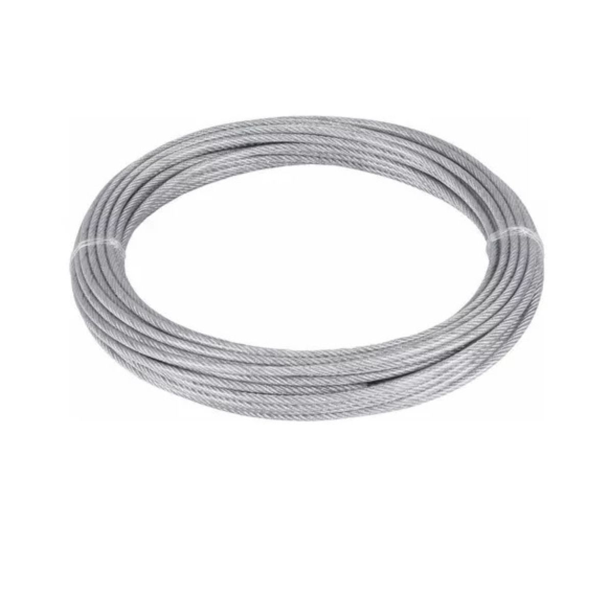 GENERICO - Cable De Acero Plastificado Para Tendedero De 2 A 3mm X 17m