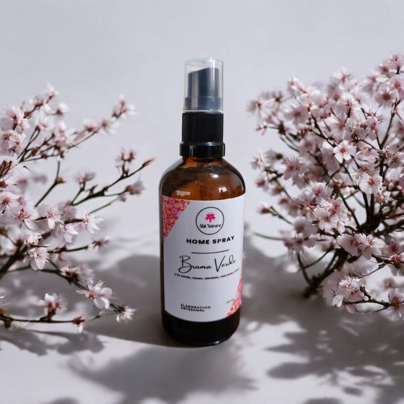 GENERICO - HOME SPRAY AROMATIZADOR DE AMBIENTE Y TEXTIL BRUMA VERDE 100 ML