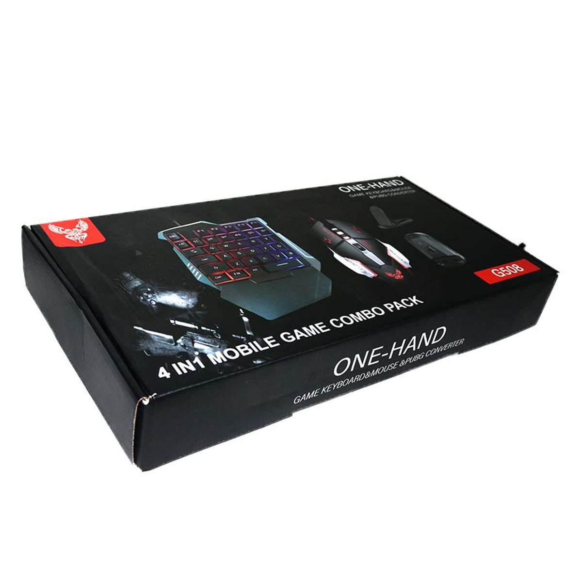 GENERICO - Combo Pack Mobile Game 4 En 1 Con Adaptador Y Soporte G508 One Hand