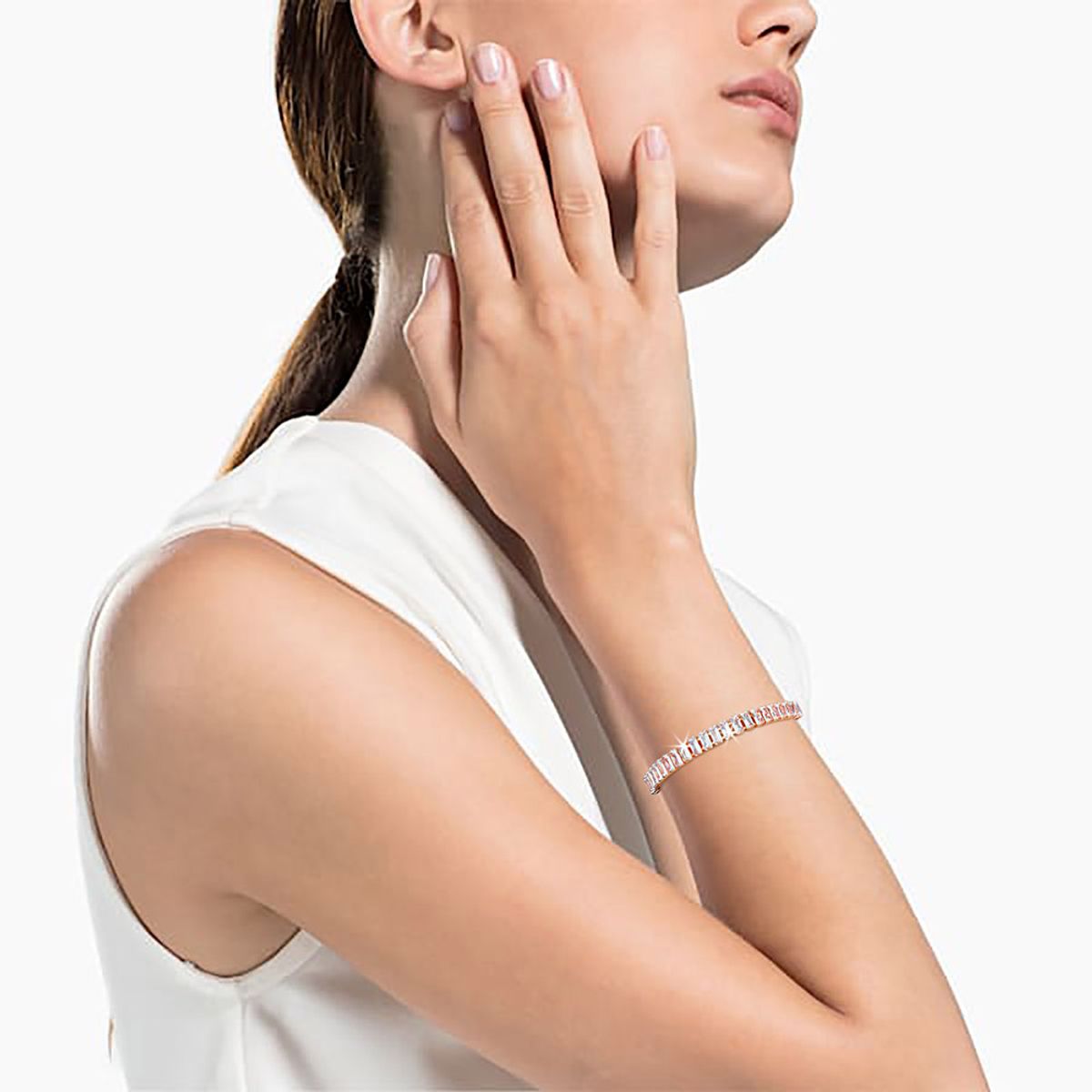 GENERICO - Pulsera Mujer con Circones de Lujo Regulable