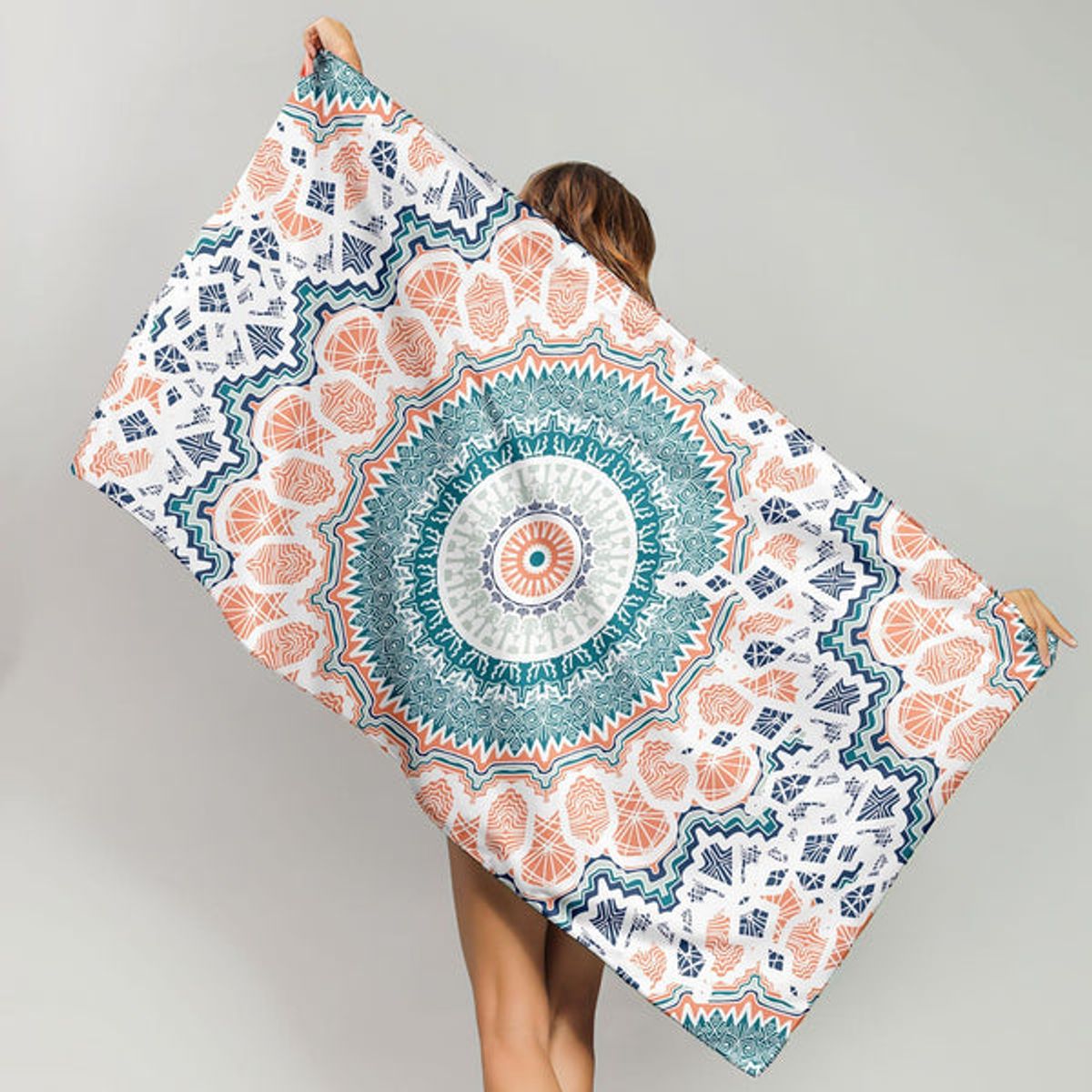 PIA COPELLO STORE - Toalla de Microfibra - Mandala Coral