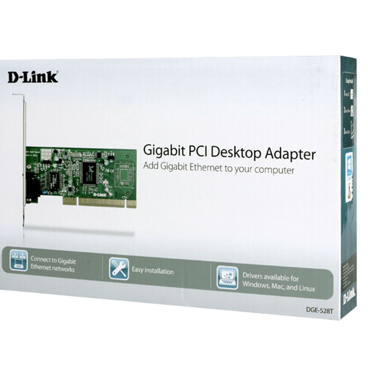 DLINK - TARJETA DE RED RJ45 D-LINK DGE-528T ETHERNET PCI GIGABIT 101001000