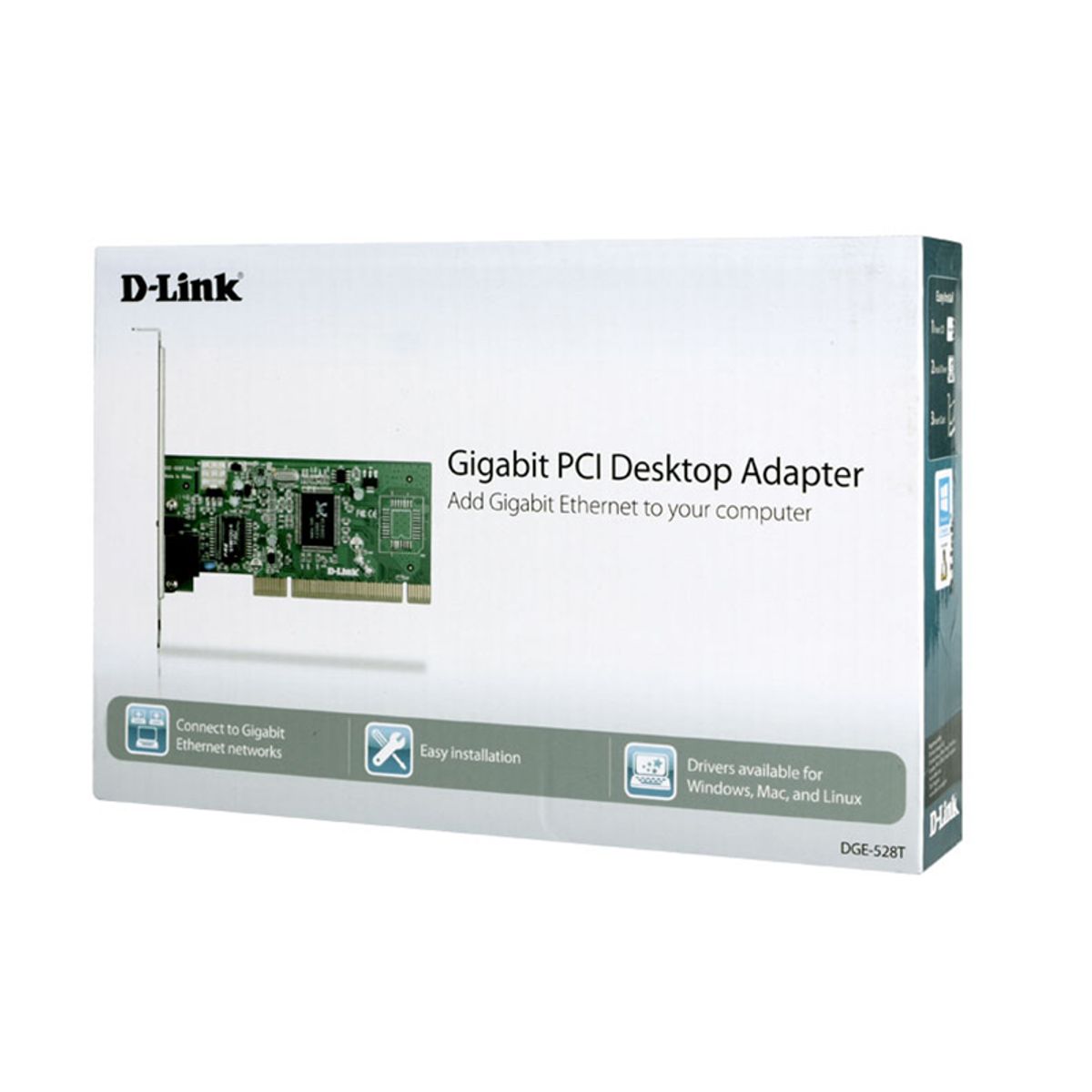 DLINK - TARJETA DE RED RJ45 D-LINK DGE-528T ETHERNET PCI GIGABIT 101001000