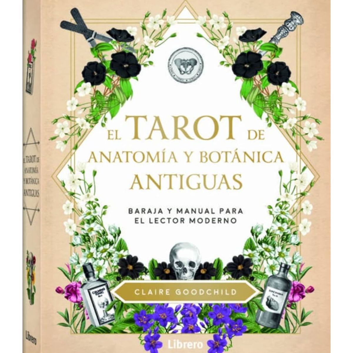 GENERICO - Tarot de Anatomia y Botanica Antiguas Incluye Baraja y Manual