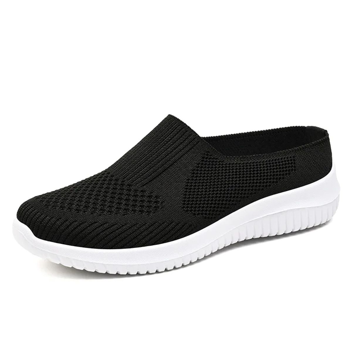 GENERICO - Zapatillas Mujer Sin Cordones Malla Textil Antitranspirante