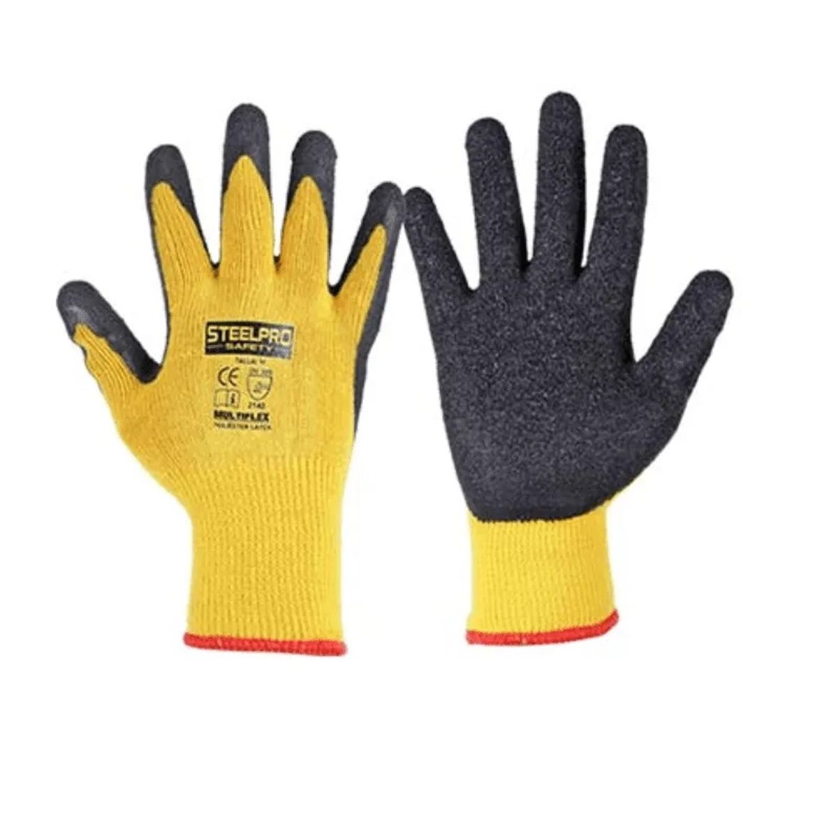 STEEL PRO - Guante Multiflex Steelpro x 6 PAR