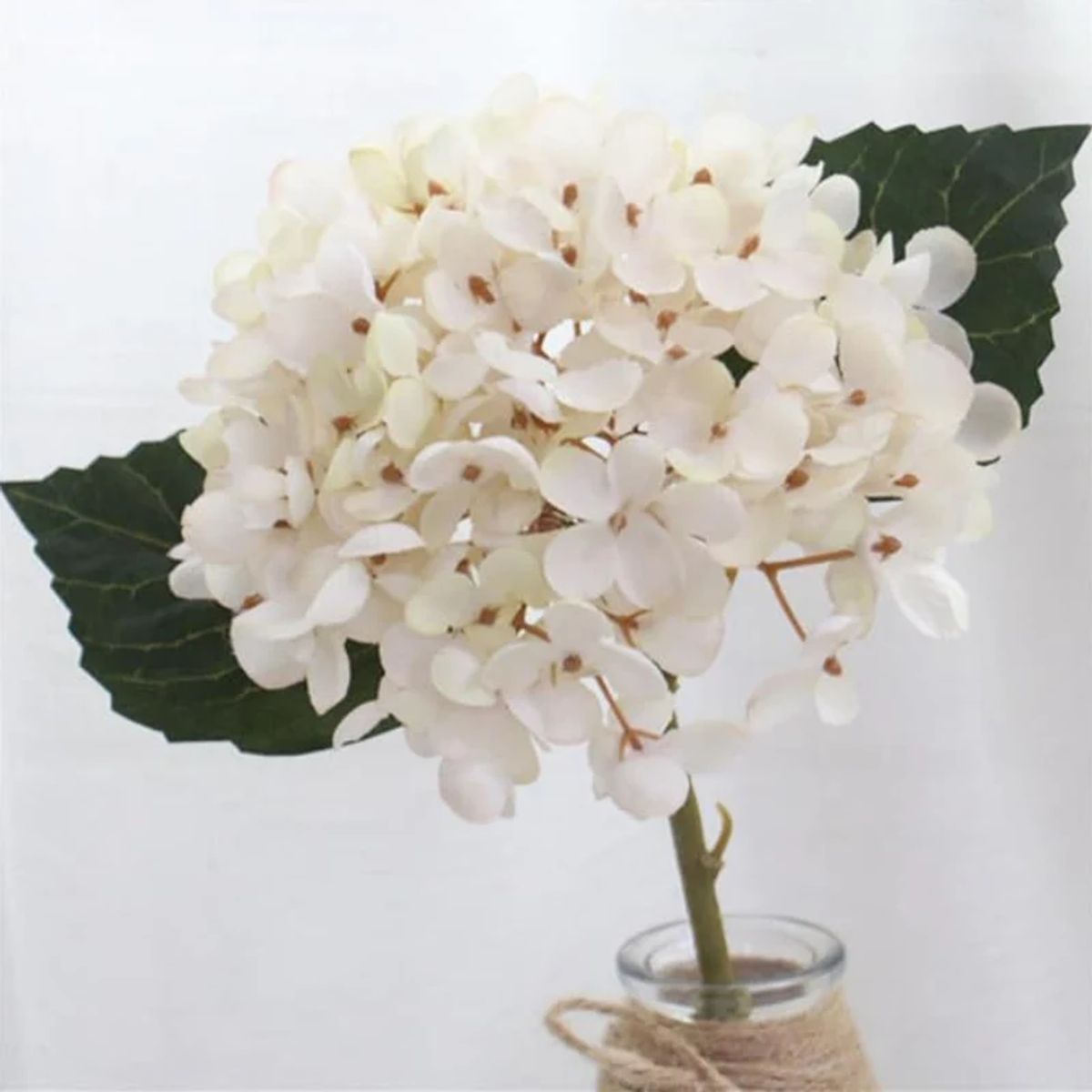 PIA COPELLO STORE - Ramo de Hortensias Blancas Artificiales
