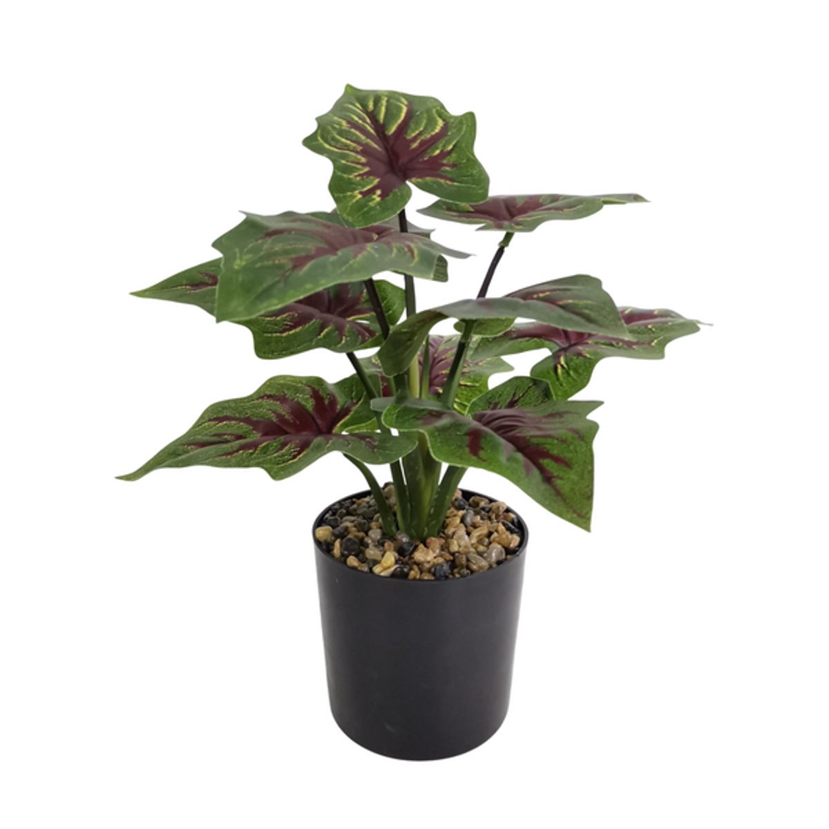 PIA COPELLO STORE - Planta Artificial Hojas Rojas y Verdes