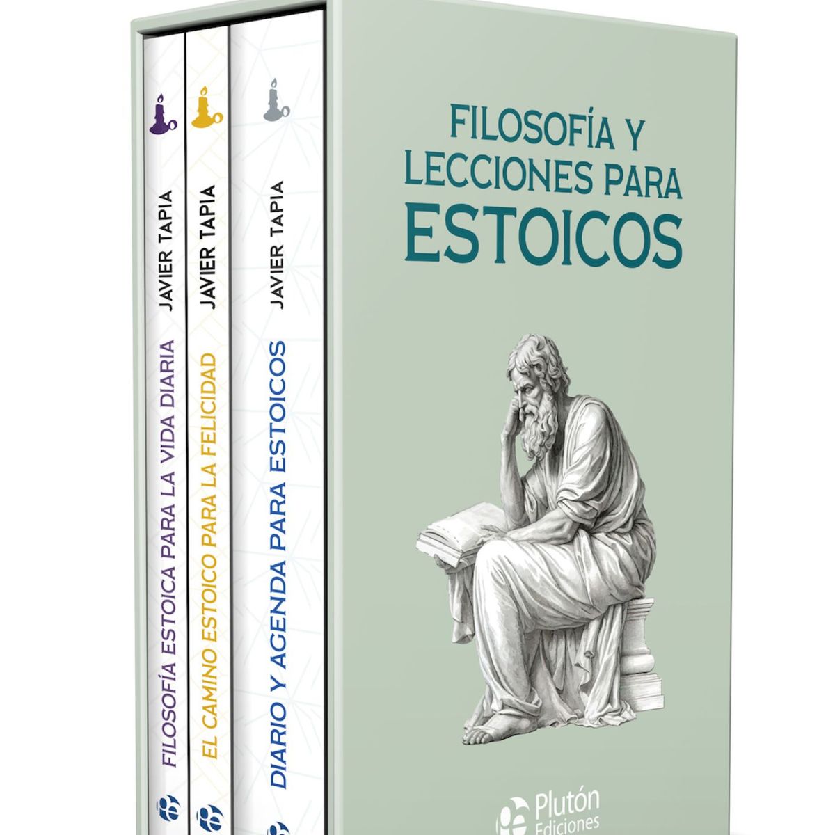GENERICO - Pack Filosofía y Lecciones para Estoicos  - Box Tapa blanda