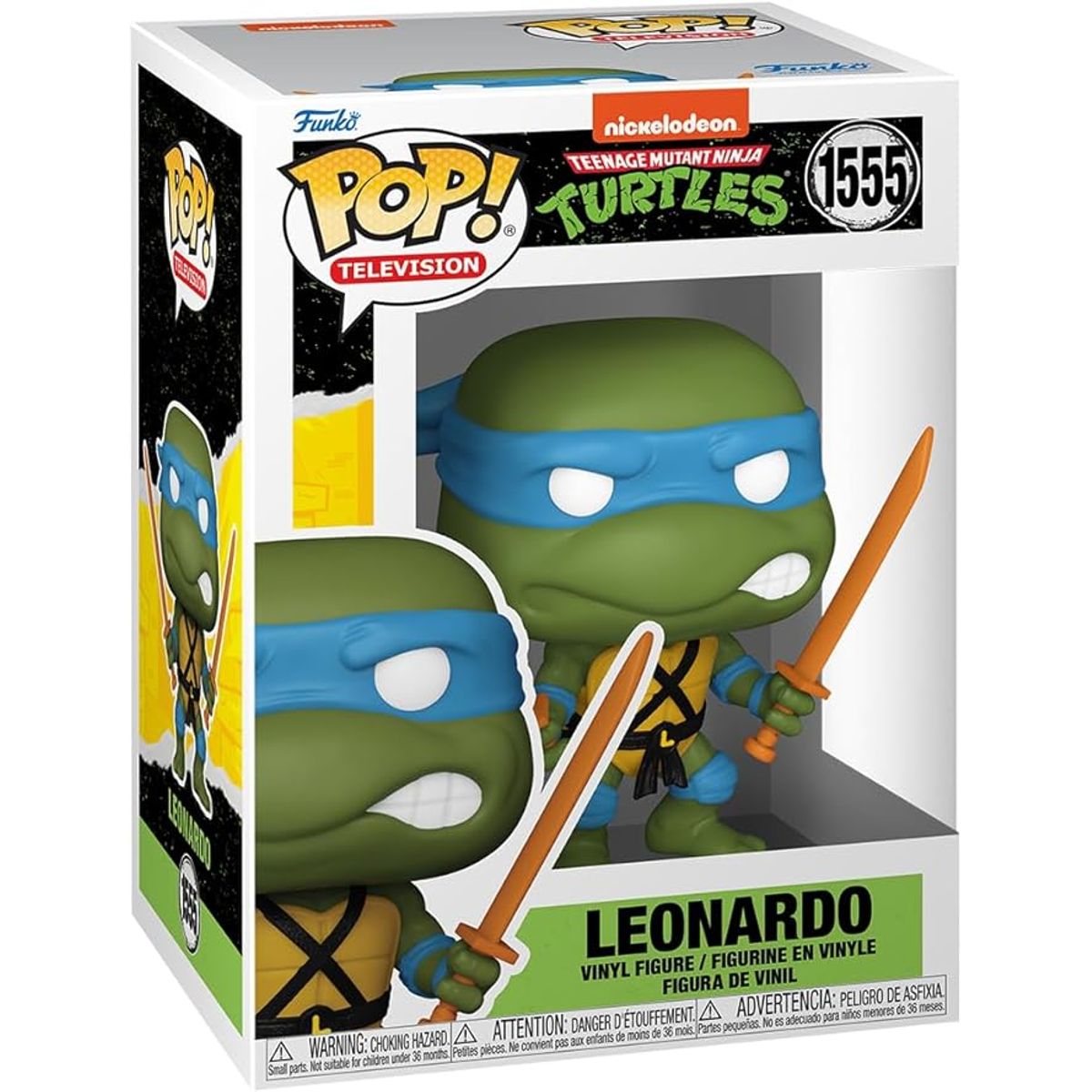 FUNKO - Funko Pop Leonardo 1555 Tortugas Ninja