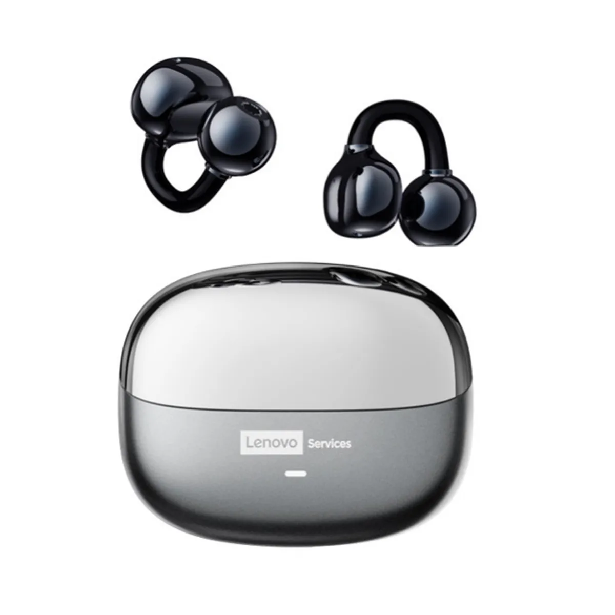 LENOVO - Audífonos Lenovo Clip MAX LE06 TWS  Bluetooth 6.0 - Negro
