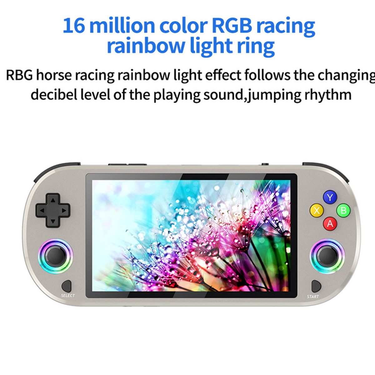 OVOTOUMI - Consola Portatil Retro Game M22P 64GB Negro